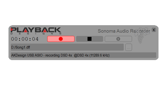 Sonoma Recording Software - Playback Designs