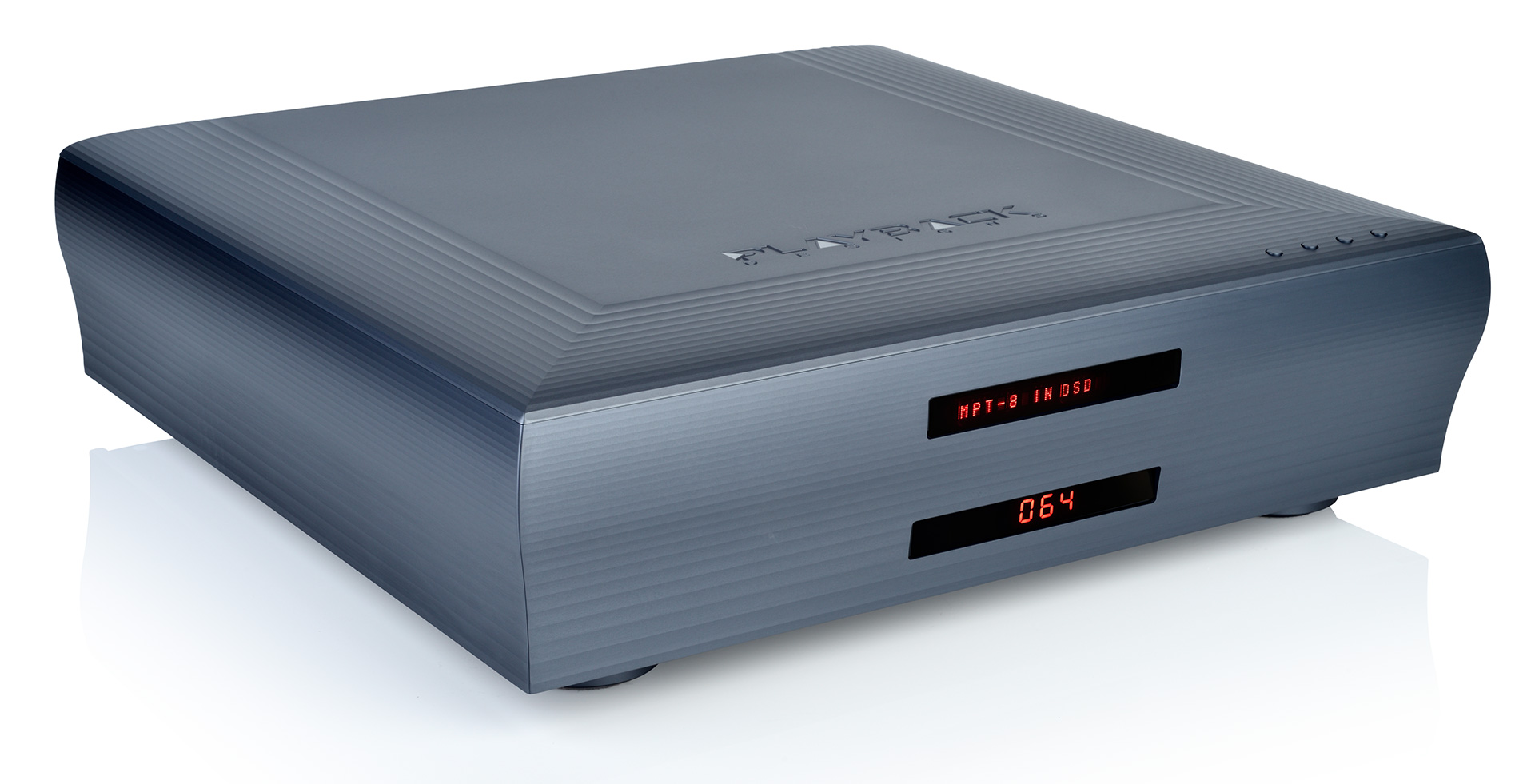 8-Series DAC - Front angled - Playback Designs