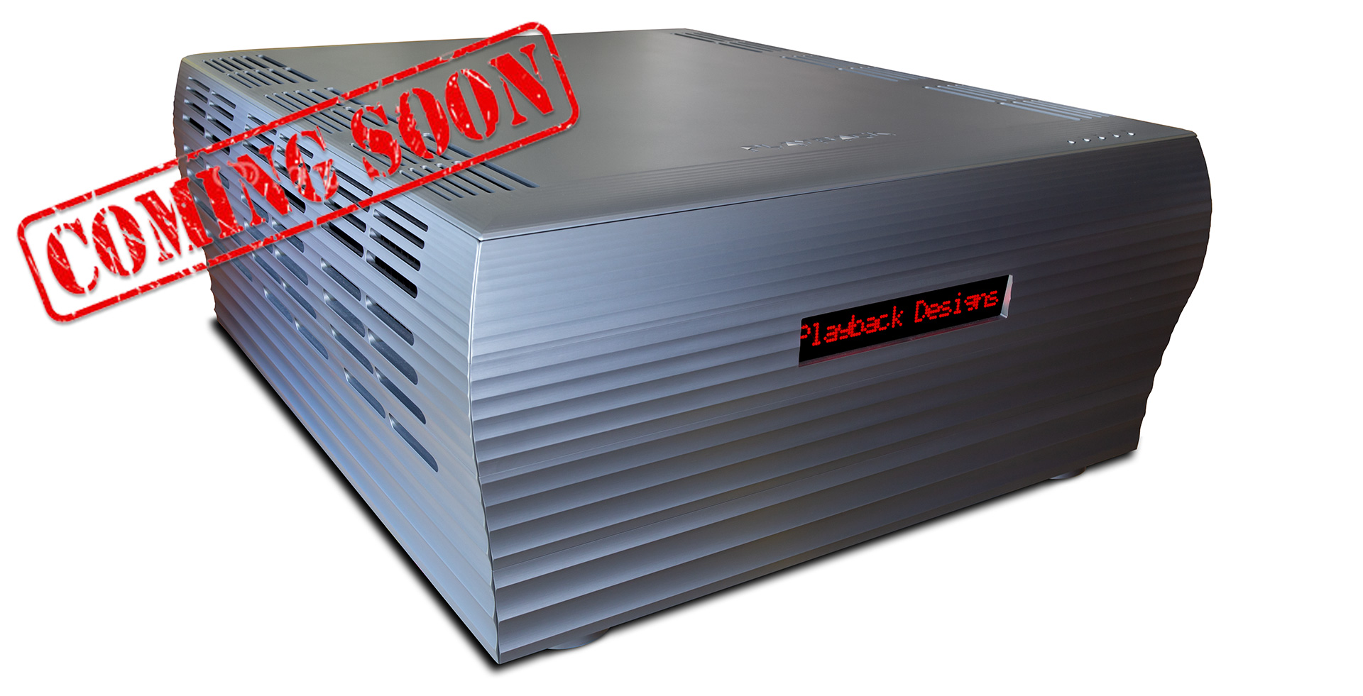 8-Series Amplifier-Front angled - Playback Designs