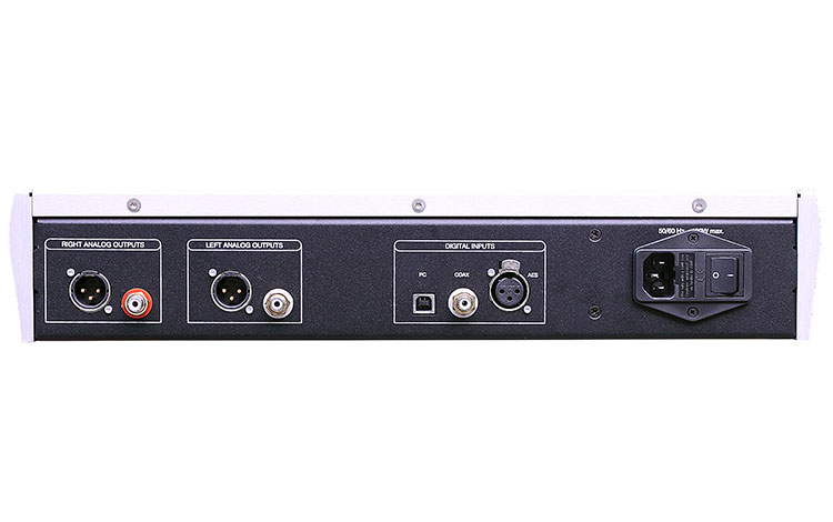 MPD-3 DAC - Rear view -Playback Designs